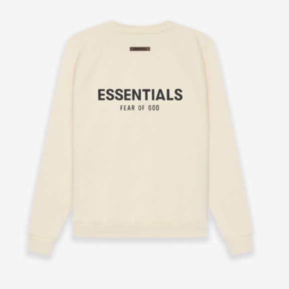 Fear of God Sweaters - Essentials buttercream pullover crew neck